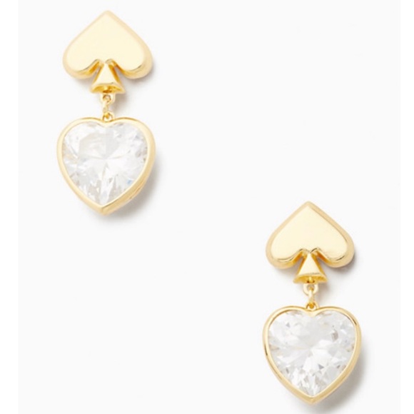 💐Kate Spade Everyday Spade Drop Studs💐